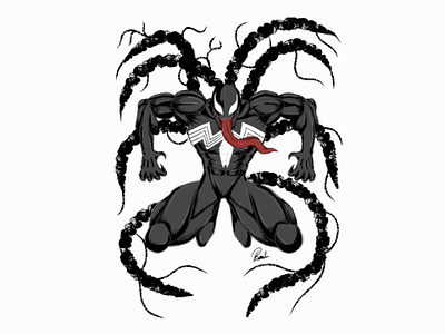 Symbiote venom marvel characterdesign