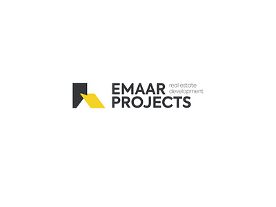 emaar projects logo branding illustration logo minimal real estate vector