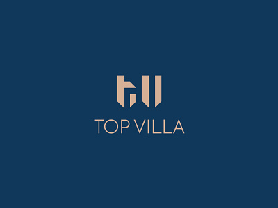 top villa branding design logo logo design minimal real estate vector