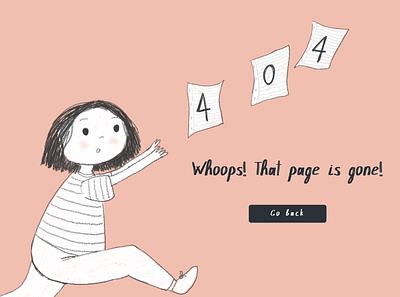 Daily UI 008 404 page 404 error page 404 page character children book illustration childrens illustration dailyui dailyui 008 dailyuichallenge design drawing illustration ui ux web design