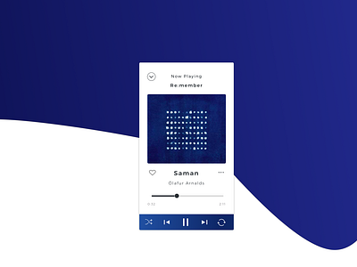 Daily UI 009 Music Player