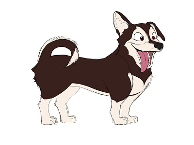 Dog character design