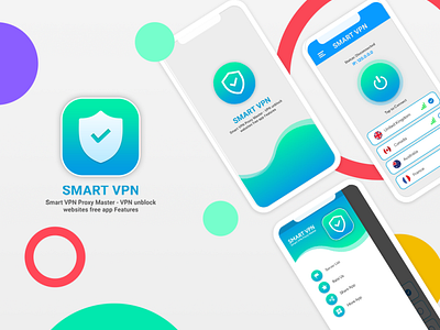 vpn app ui design