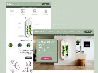 003 Hollbium Landing page