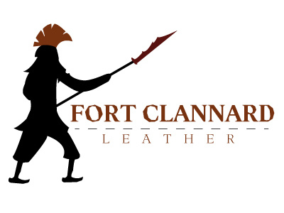 Fort clannard logo design mockup adobe illustrator branding icon illustration logo logodesign modern sillouette vector