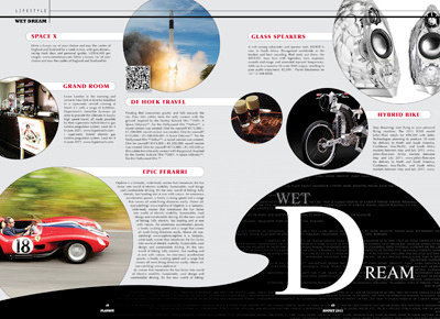 Lifstyle Wetdream1 images layout magazine layout shorts typography wet dream