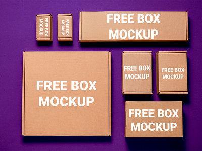 Download Corrugated Box Cardbox Mockup By Muhammad Adnan Sheikh On Dribbble