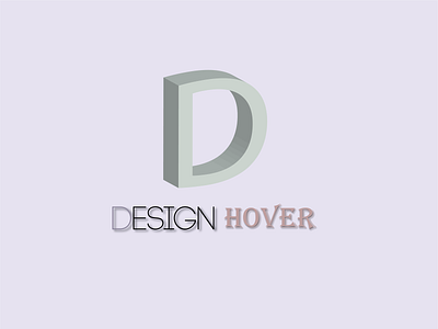 Design Hover logo 3d logo design