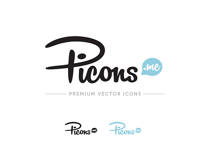 Picons logotype v2.1 concept logo logotype picons picons.me