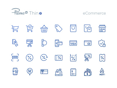 eCommerce icons