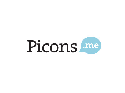 Picons.me Logo logotype picons pictograms shop
