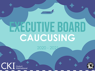 Executive Board Caucusing blue branding design flat illustration inkscape sky typography vector video video thumbnail