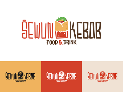 WORK - Sewun Kebab Food & Drink Logo (Rebrand from Ummie's Kebab