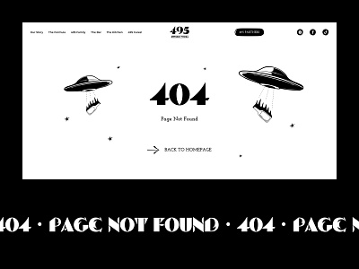 495 Russian Vodka | 404 Page Not Found 404 404 error 404 page error graphic design interface page not found uiux web web design web page website