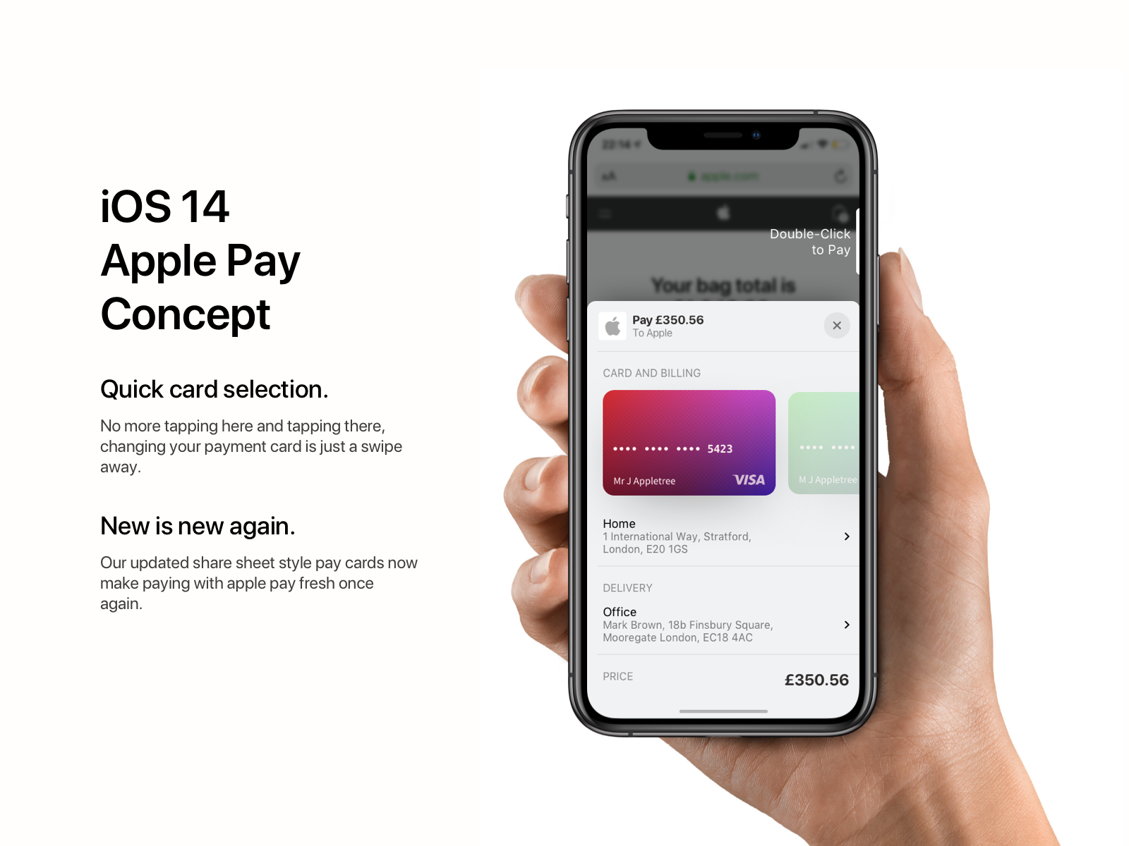 Apple карта для оплаты