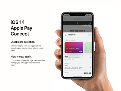 Apple Pay Card Concept