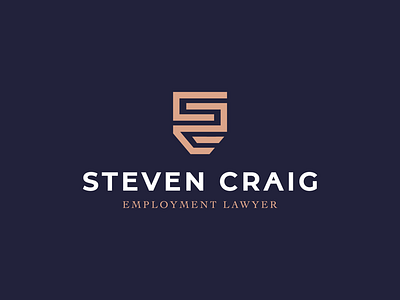 Steven Craig - lawyer logo concept
