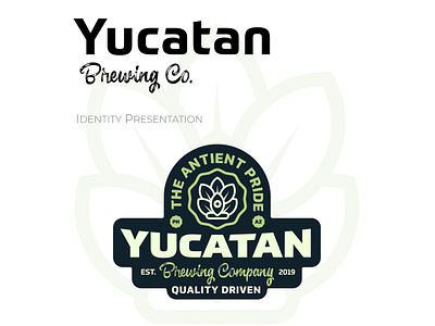 Yucatan Brewing Co. Branding brand identity branding branding design brewery brewery logo brewing brewing company identity logo logodesign minimal