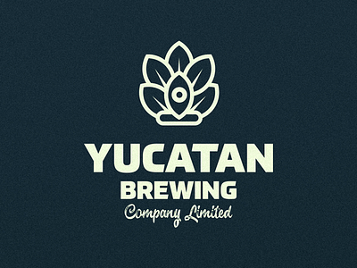 Yucatan Brewing Co. Logo beer brand identity branding brewery brewing business icon logo logotype mark startup symbol