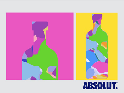 Absolut Submission branding design illustration