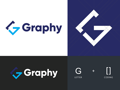 Graphy - Logo Design branding creative design icon logo monogram