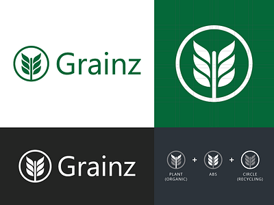 Grainz - Logo Design branding creative design icon logo monogram