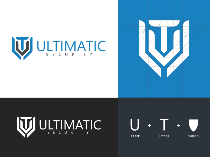 Ultimatic Security - Logo Design by BA Custom Logos on Dribbble