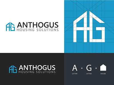 Anthogus Housing Solutions - Logo Design