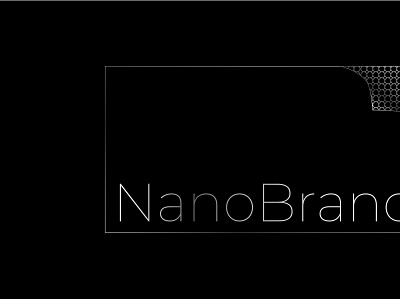 NanoBrand branding businesscard design icon logo science