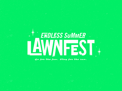 Lawnfest brand brand identity design festival grass green identity logo logodesign logotype