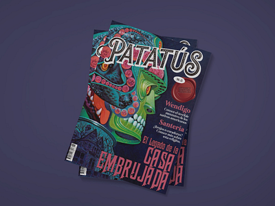 Patatús magazine cover haunted occultism