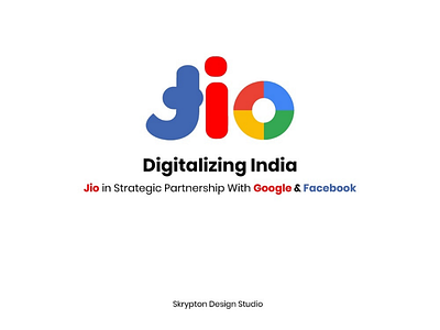 Jio - Digitizing India jio design branding india