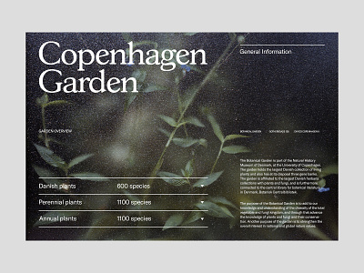 Copenhagen Garden — Main Page