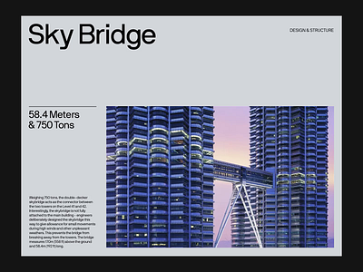 Petronas Towers — Slide Deck art direction branding grid layout minimal photography typography web