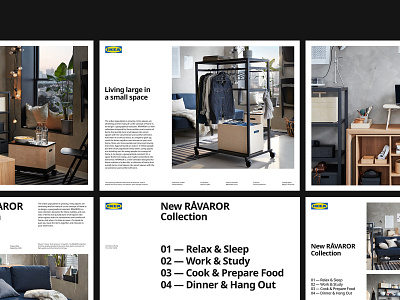 IKEA — Art Direction art direction branding design minimal photography presentation presentation design typography website