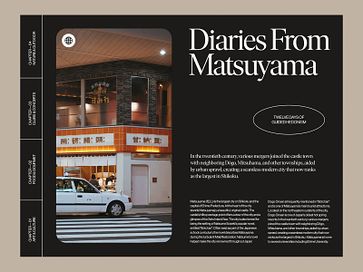 Photo Diary — Layout art direction branding design layout minimal typography ui ux web website