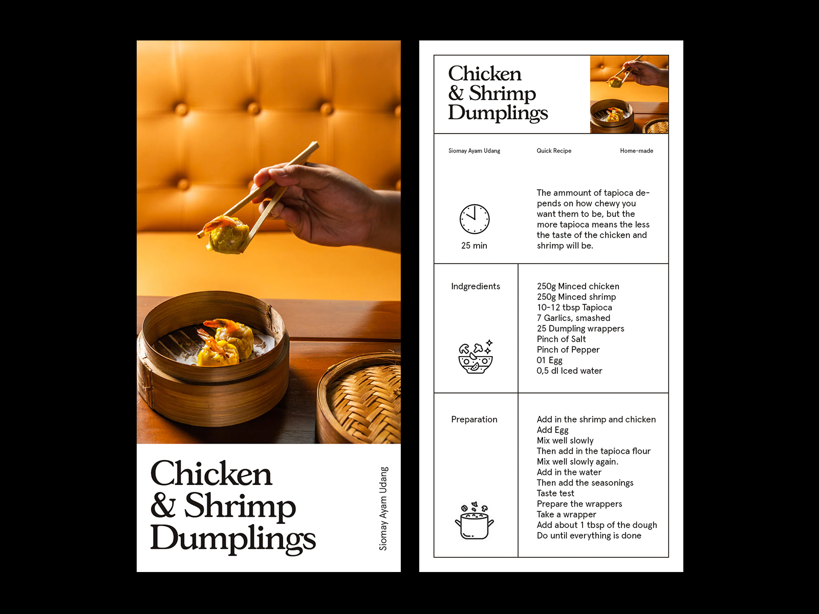 business plan for dumplings