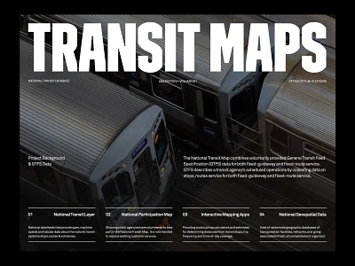 Transit Maps — Website art direction branding layout minimal typography ux website