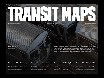 Transit Maps — Website art direction branding layout minimal typography ux website