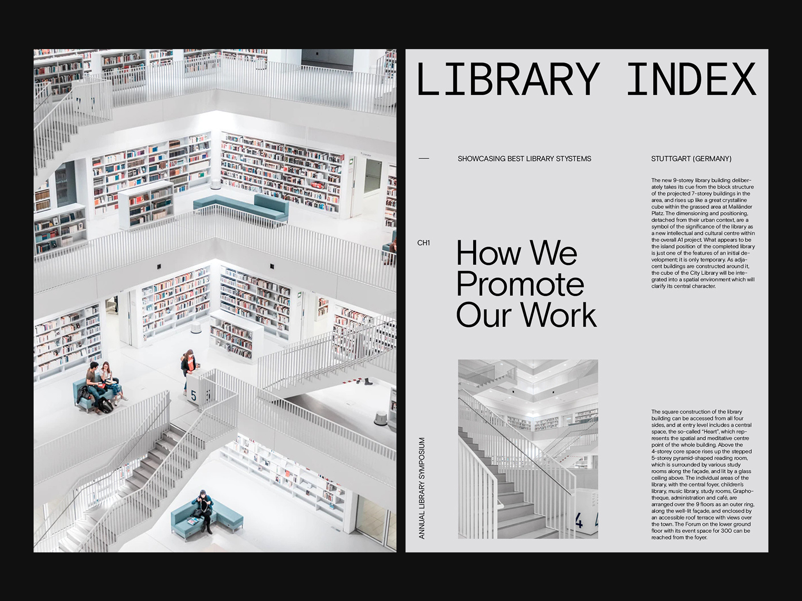 Library Index — Visual Design by Marko Cvijetic on Dribbble