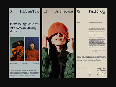 Art Platform – Cards art direction branding design layout minimal presentation typography ui ux web