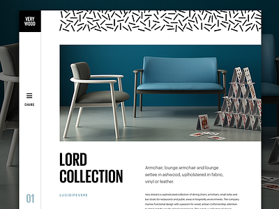 Lord Collection agency design grid minimal photography typography ui ux web