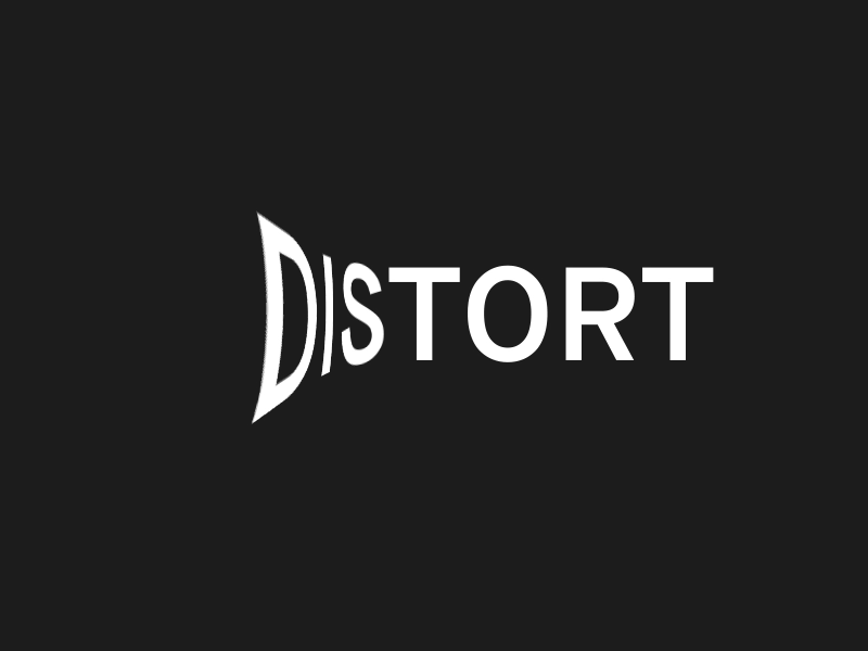 Distort Animation - Behance Case animation minimal motion typography ui web