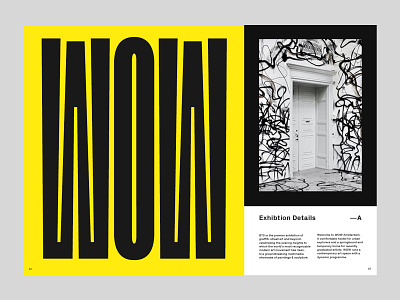 Exhibition — Art Direction agency art direction branding design grid layout magazine minimal modern photography studio typography ui ux web website
