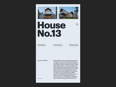 Swedish Holiday Homes – Layouts agency art direction design grid layout minimal typography ui ux web