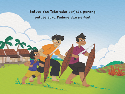 buku anak nias 2 children book illustration folktale illustration