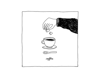 Never too much coffee guillemdesigns illustration ilustración