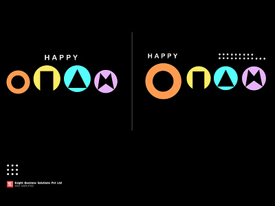 Onam Typography | Happy Onam