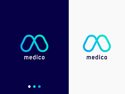 Medico | Letter M Logo Exploration. flat illustrator logo logo design logo mark logotype minimal naeemgfx