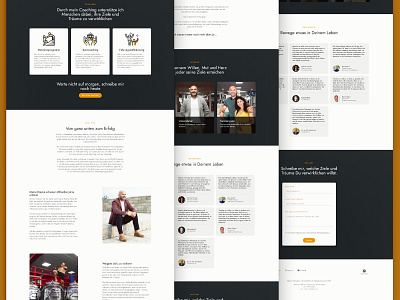 Coaching Webdesign Full Page View